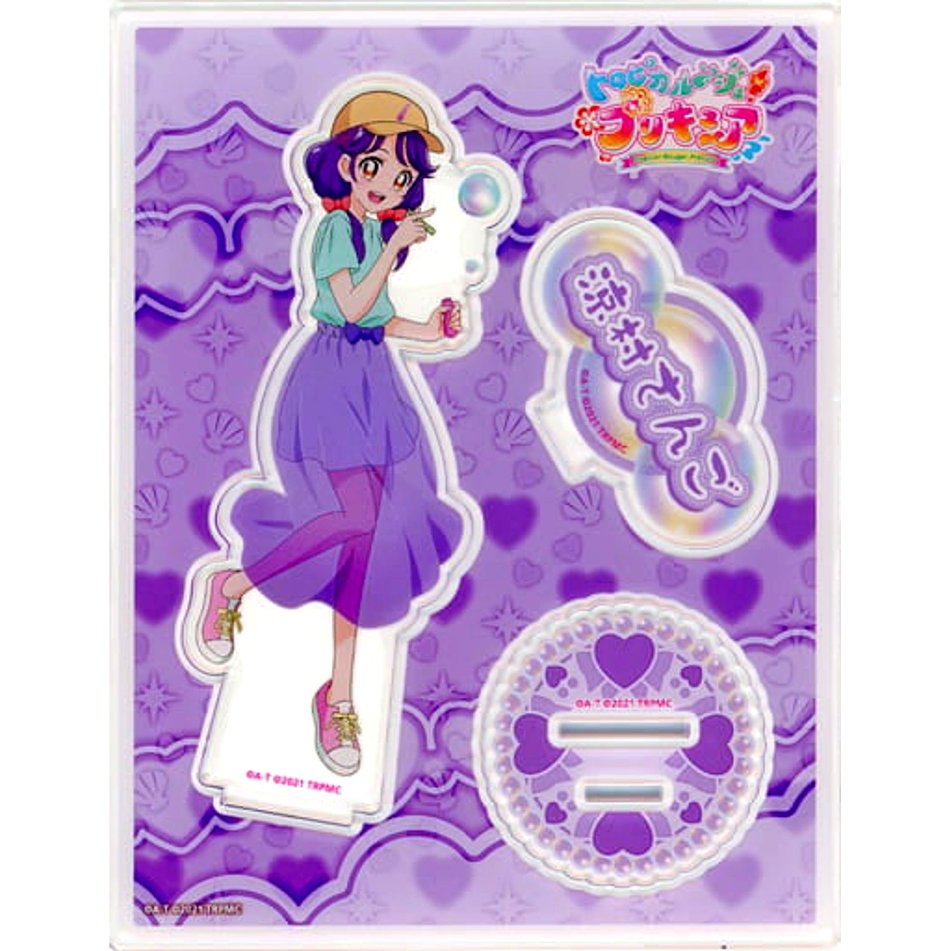 Sango Suzumura Pretty Cure All Stars Tropical-Rouge! Precure Organdy Bubble Acrylic Stand Pretty Cure Pretty Store Pop-up Shop in Marui Goods [USED]