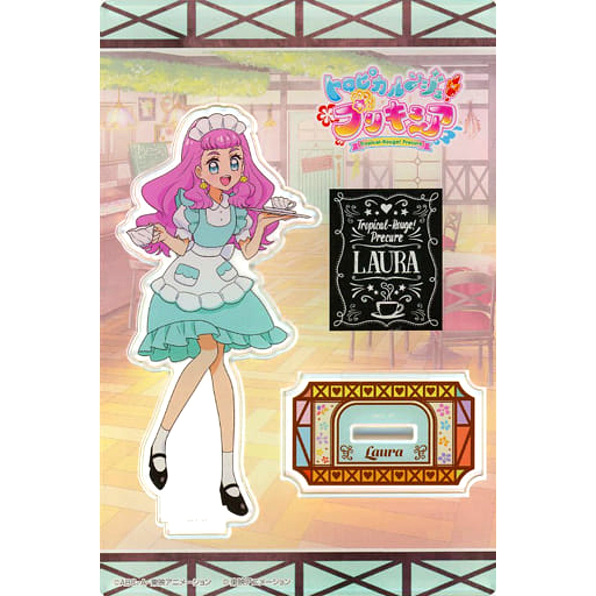 Laura La Mer Tropical-Rouge! Precure 2021 Autumn Acrylic Stand [USED]