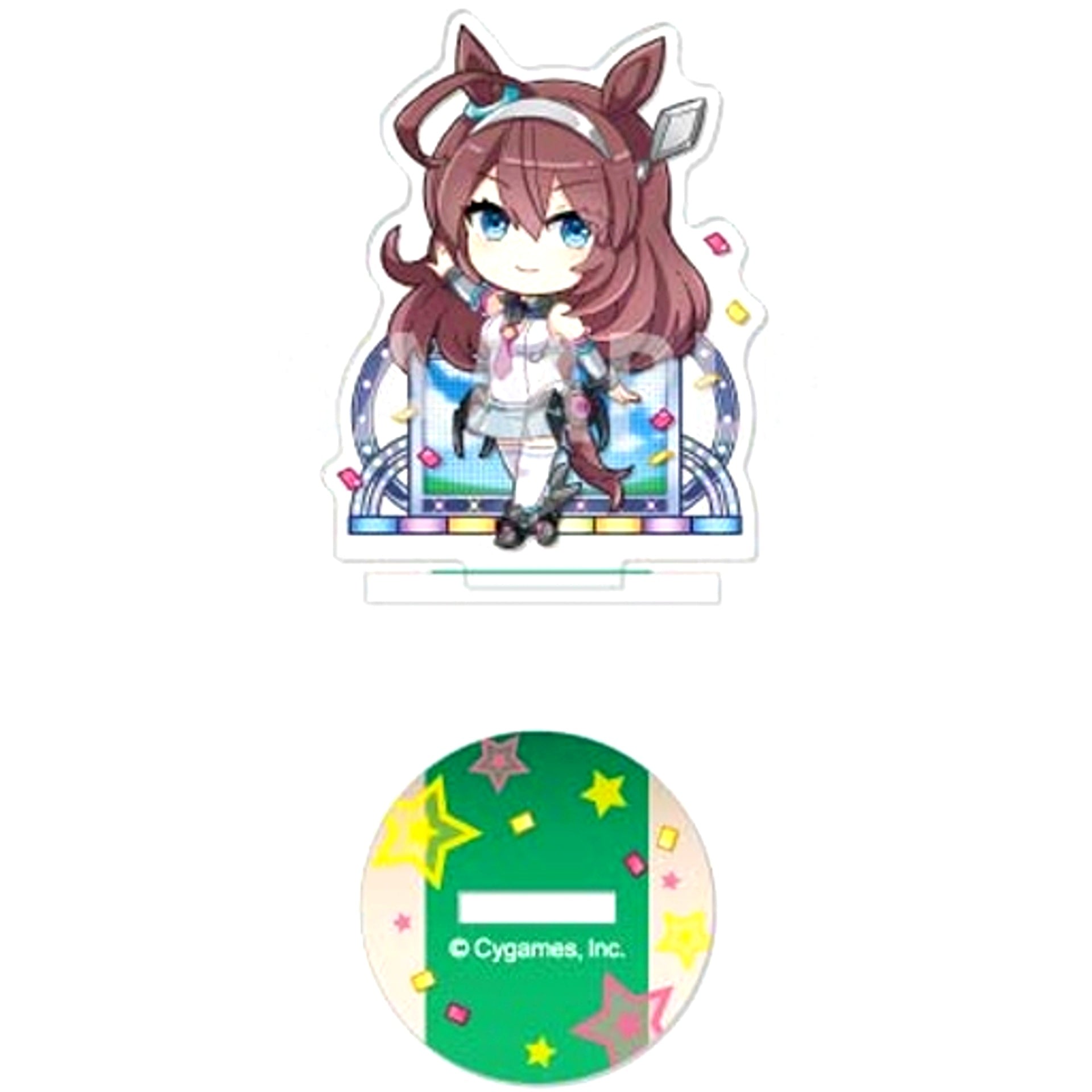 Mihono Bourbon Uma Musume Pretty Derby Charafille Acrylic Stand Umapyoi Densetsu Vol. 2 [USED]