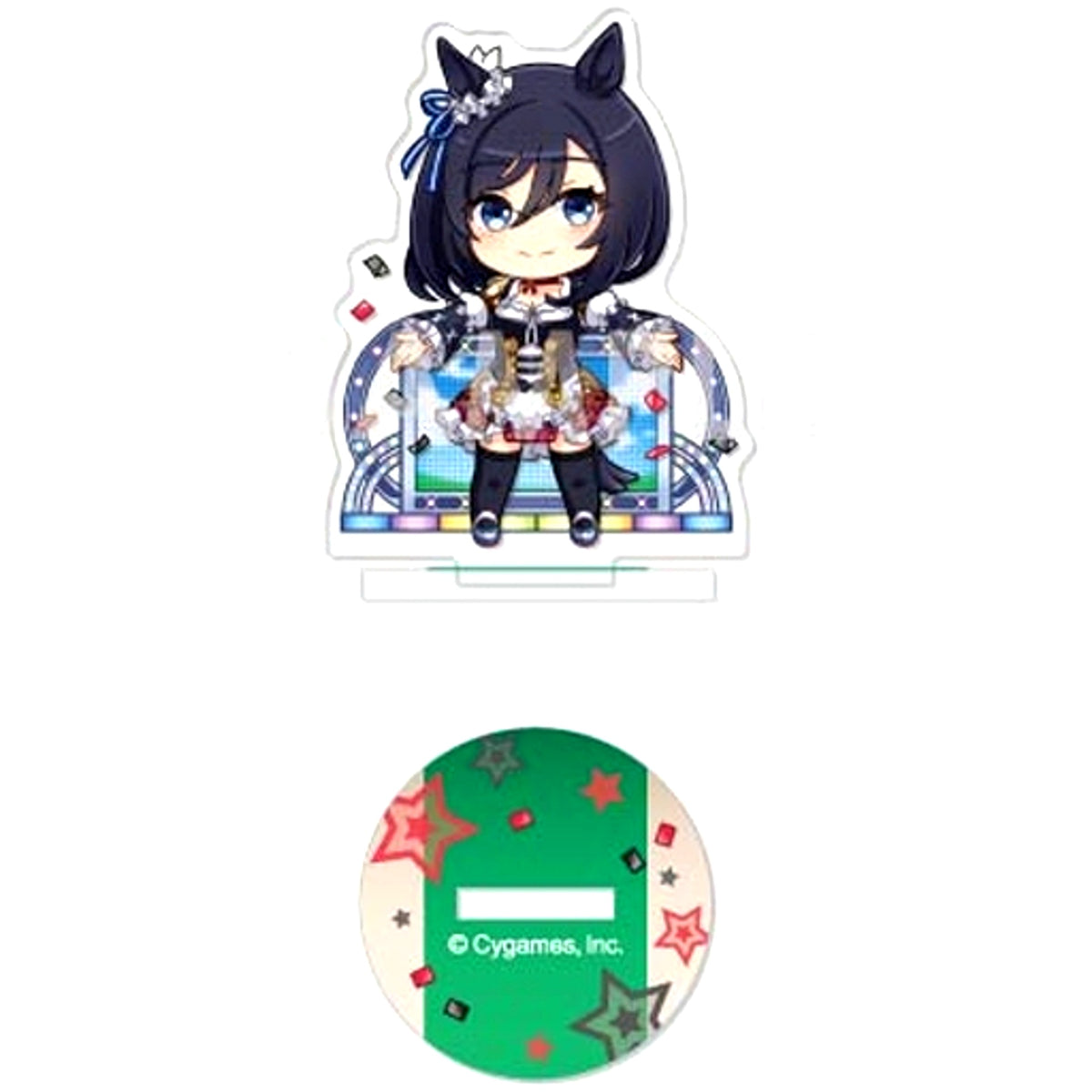 Eishin Flash Uma Musume Pretty Derby Charafille Acrylic Stand Umapyoi Densetsu Vol. 2 [USED]