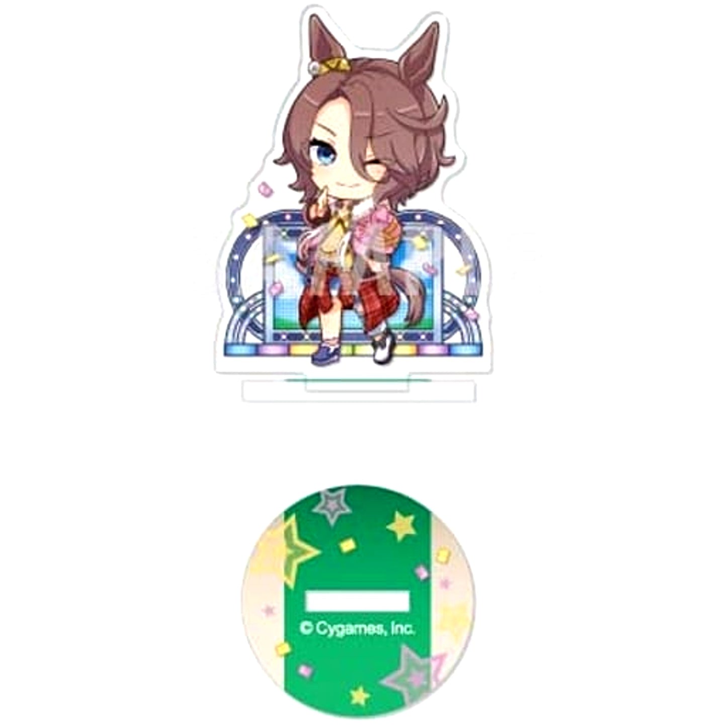 Narita Taishin Uma Musume Pretty Derby Kyara Fiyu Acrylic Stand Uma Pyoi Densetsu Vol.2 [USED]