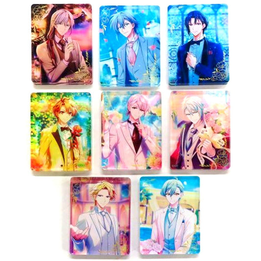 Set of 8 IDOLiSH7 Acrylic Block Collection Marie Mariage ABOX [USED]