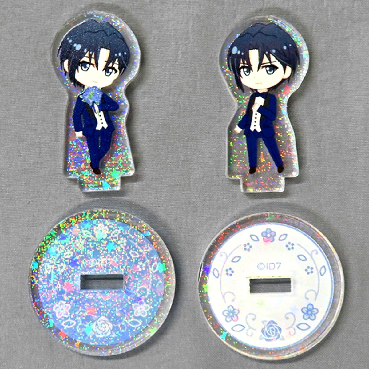 Set of 2 Iori Izumi IDOLiSH7 Original Version Petit Nana Acrylic Stand Marie Mariage ABOX [USED]