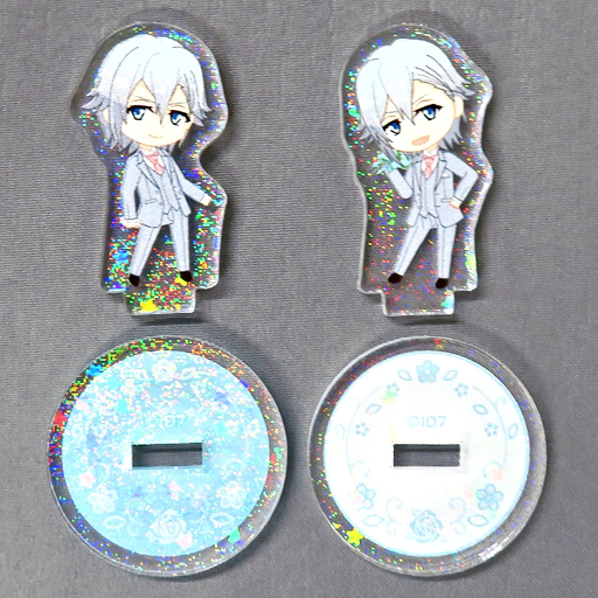 Set of 2 Tamaki Yotsuba IDOLiSH7 Original Version Puchinana Acrylic Stand Marie Mariage ABOX [USED]