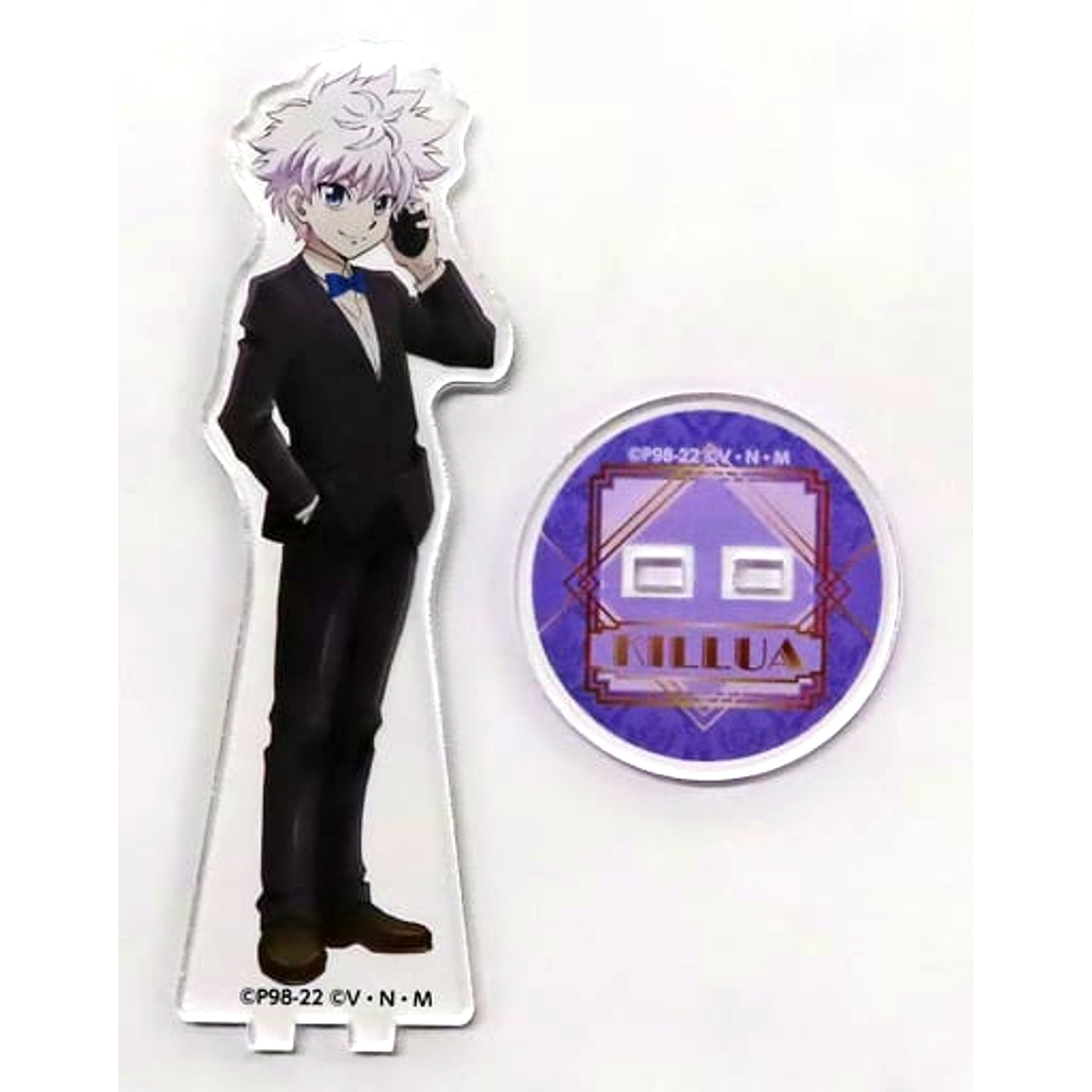 Killua Zoldyck Hunter x Hunter animatecafe Vol. 8 Phantom Troupe Arc Part 3 BIG Acrylic Stand [USED]