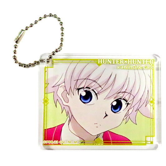 Killua Zoldyck Hunter x Hunter x animate cafe 8th Phantom Troupe Arc part3 CoLotta Trading Acrylic Plate Keychain Group B [USED]