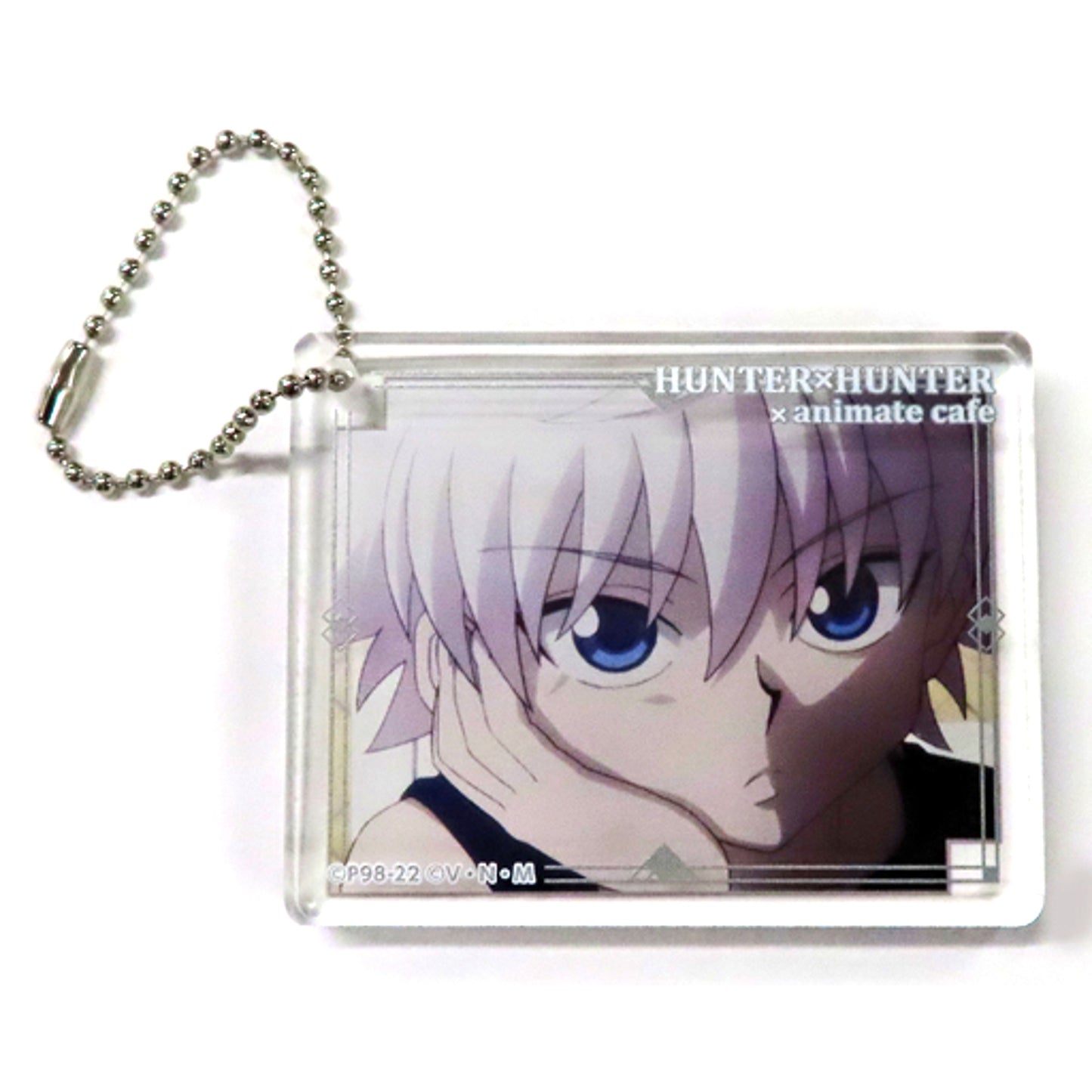 Killua Zoldyck Hunter x Hunter x animate cafe 8th Phantom Troupe Arc part3 CoLotta Trading Acrylic Plate Keychain Group C [USED]