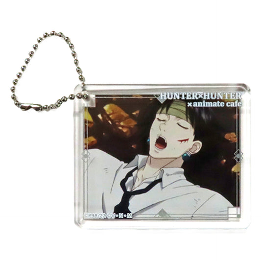 Hunter x Hunter Chrollo Lucilfer Sleeping Posture CoLotta Trading Acrylic Plate Keychain C animatecafe Vol.8 Phantom Troupe Edition Part3 Limited Keychains [USED]