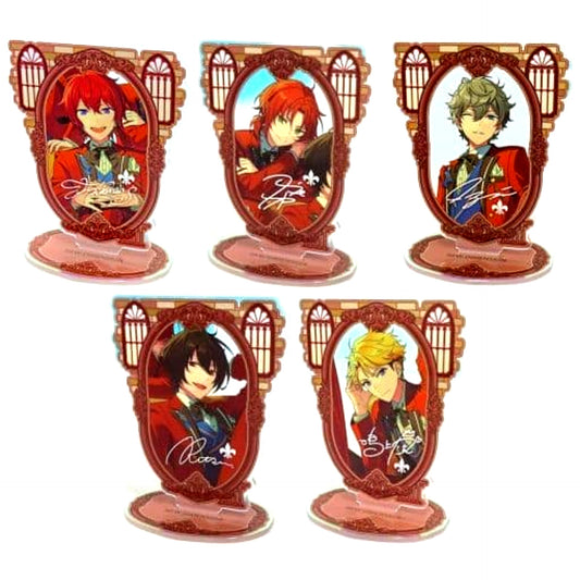 Knights Ensemble Stars!! 5th Anniversary Bonds Series Acrylic Stand All 5 Types Set China Limited [USED]