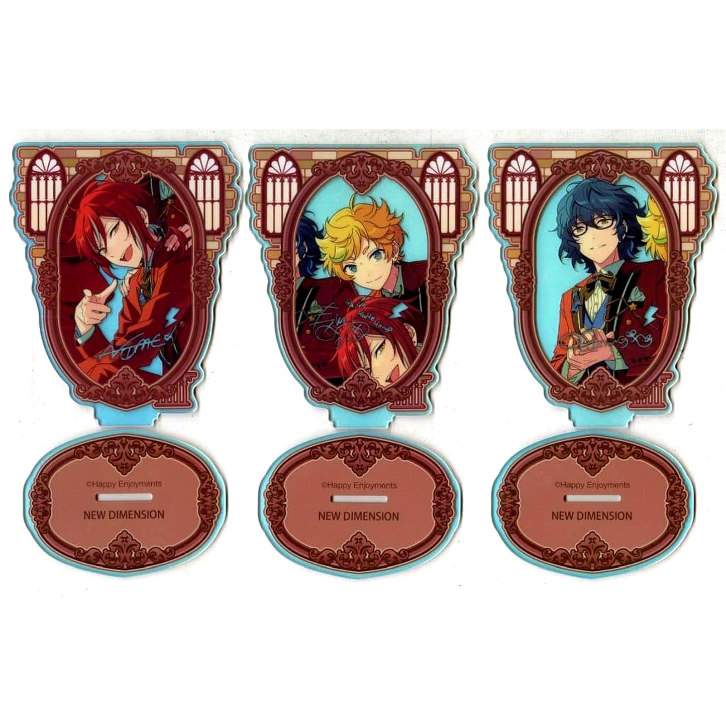 Ensemble Stars!! 5th Anniversary Bonds Series Acrylic Stand Switch All 3 Types Set China Limited [USED]