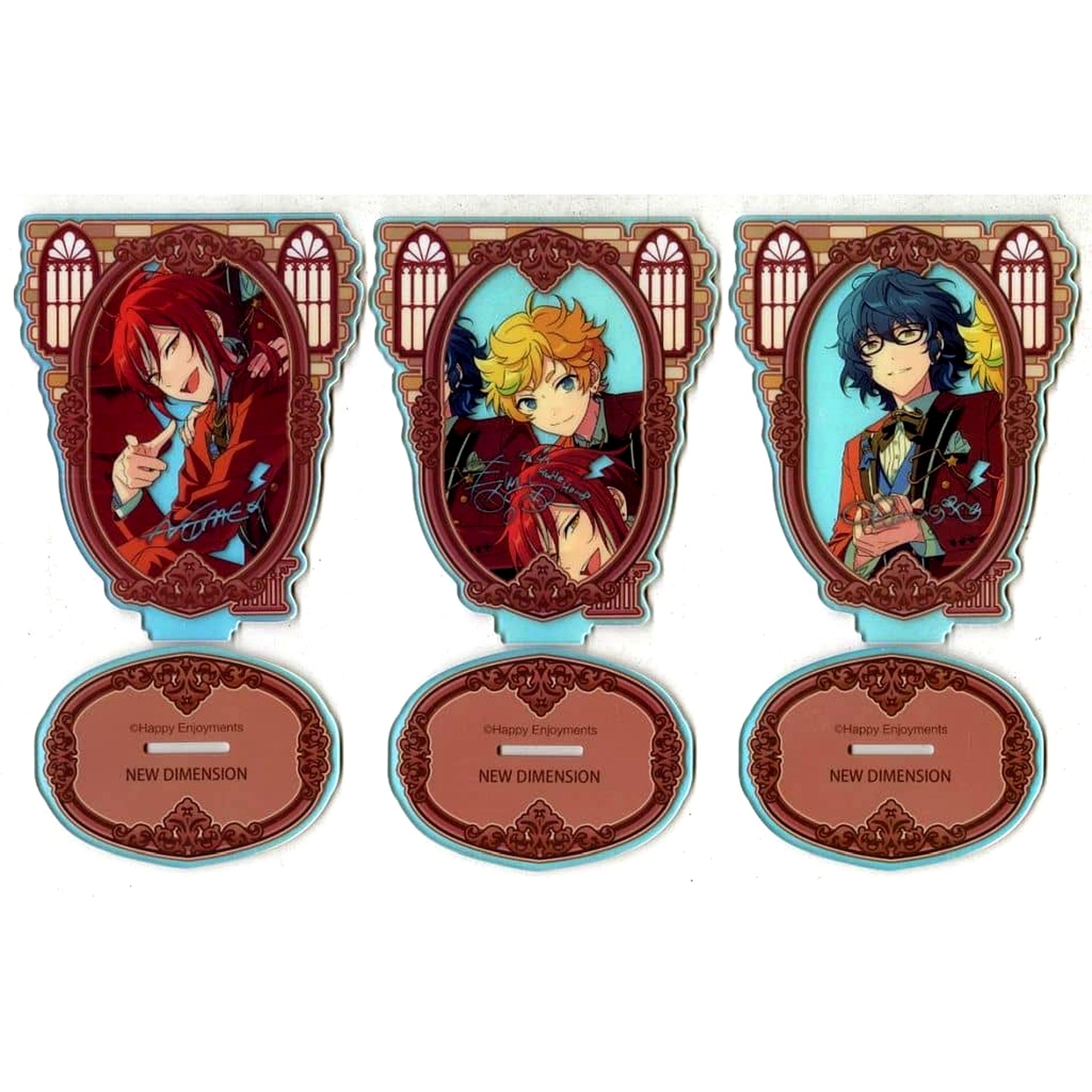 Ensemble Stars!! 5th Anniversary Bonds Series Acrylic Stand Switch All 3 Types Set China Limited [USED]