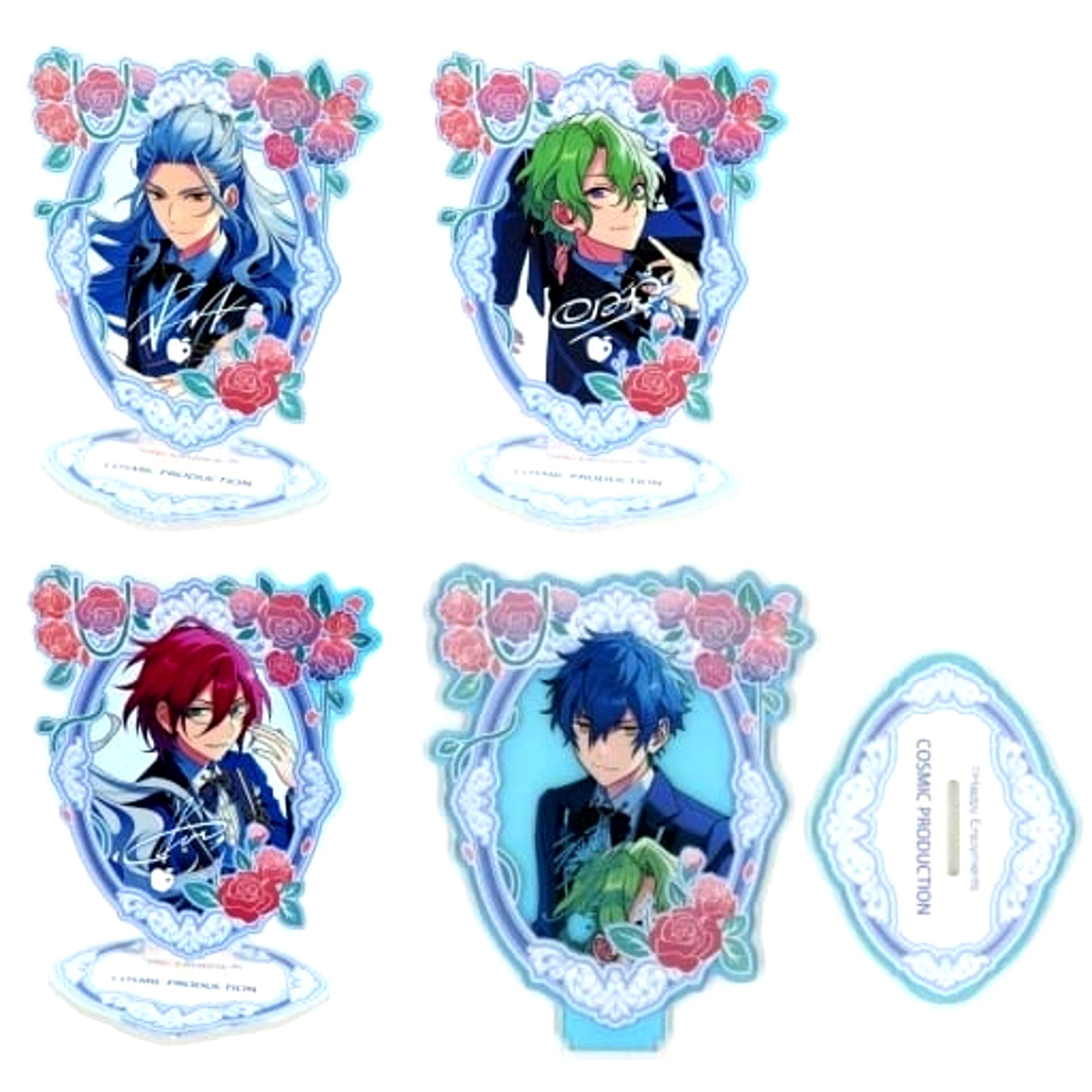 Eden Ensemble Stars!! 5th Anniversary Bonds Series Acrylic Stand All 4 Types Set China Limited [USED]