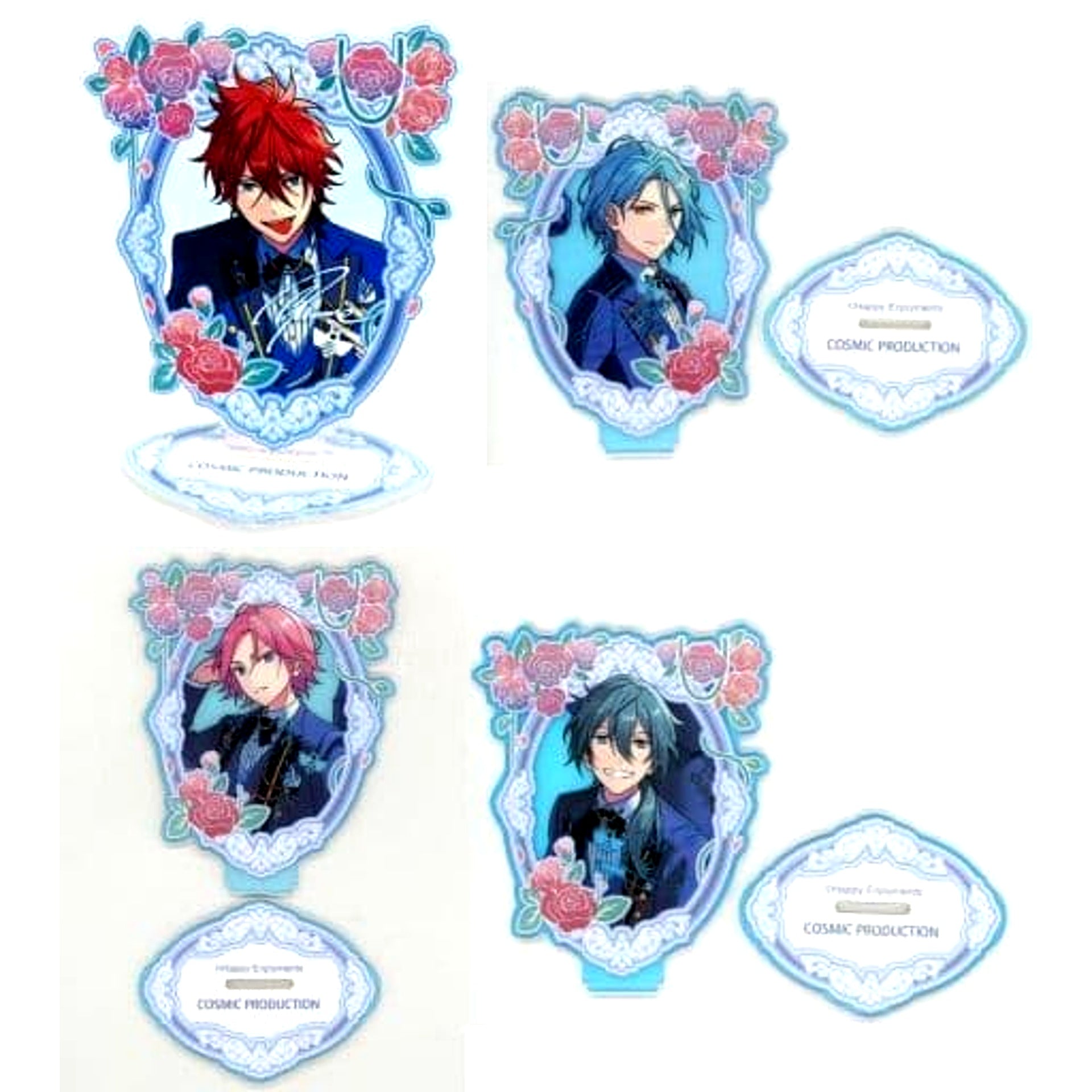 Crazy:B Ensemble Stars!! 5th Anniversary Bonds Series Acrylic Stand All 4 Types Set China Limited [USED]