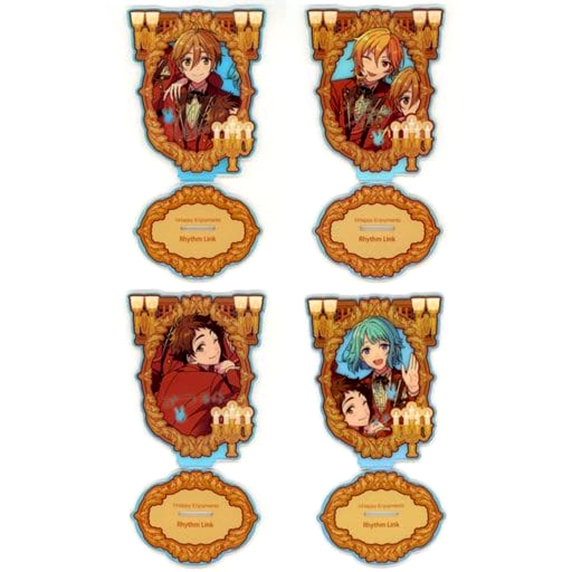 Ensemble Stars!! Set of 4 Types 5th Anniversary Bonds Series Acrylic Stand Ra*bits China Exclusive [USED]