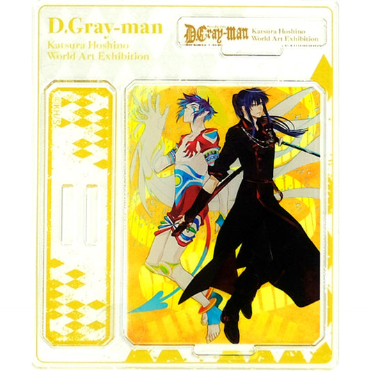 Yu Kanda & Alma Karma D.Gray-man Acrylic Stand II Art Exhibition Katsura Hoshino World [USED]