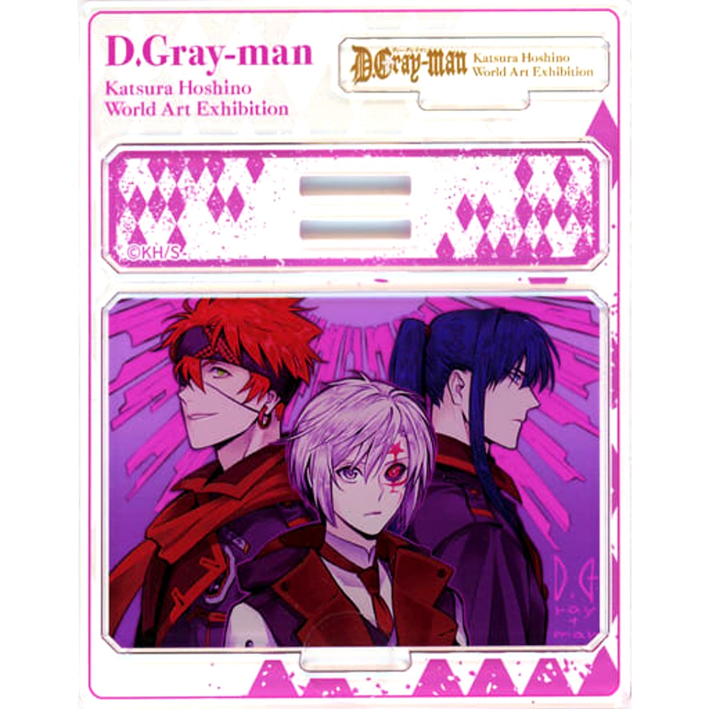 Allen Walker and Yu Kanda and Lavi D.Gray-man Original Art Exhibition The World of Katsura Hoshino Acrylic Stand II [USED]