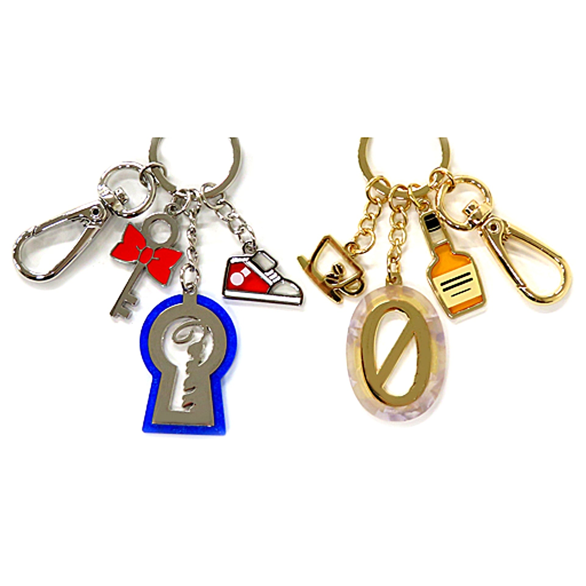 Conan Edogawa Rei Furuya Detective Conan Pair Keychain Universal Studios Japan 2022 Limited [USED]
