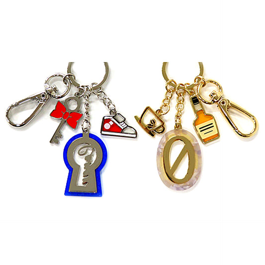 Conan Edogawa Rei Furuya Detective Conan Pair Keychain Universal Studios Japan 2022 Limited [USED]
