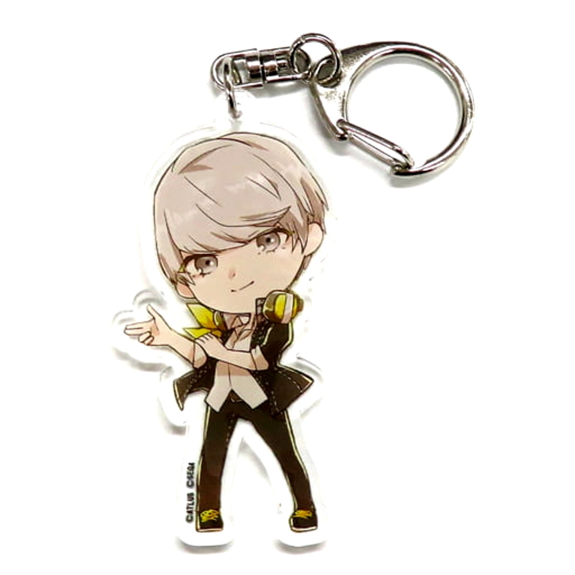 Persona 4: Dancing All Night Protagonist Yu Narukami Chibi Acrylic Keychain Keychains [USED]