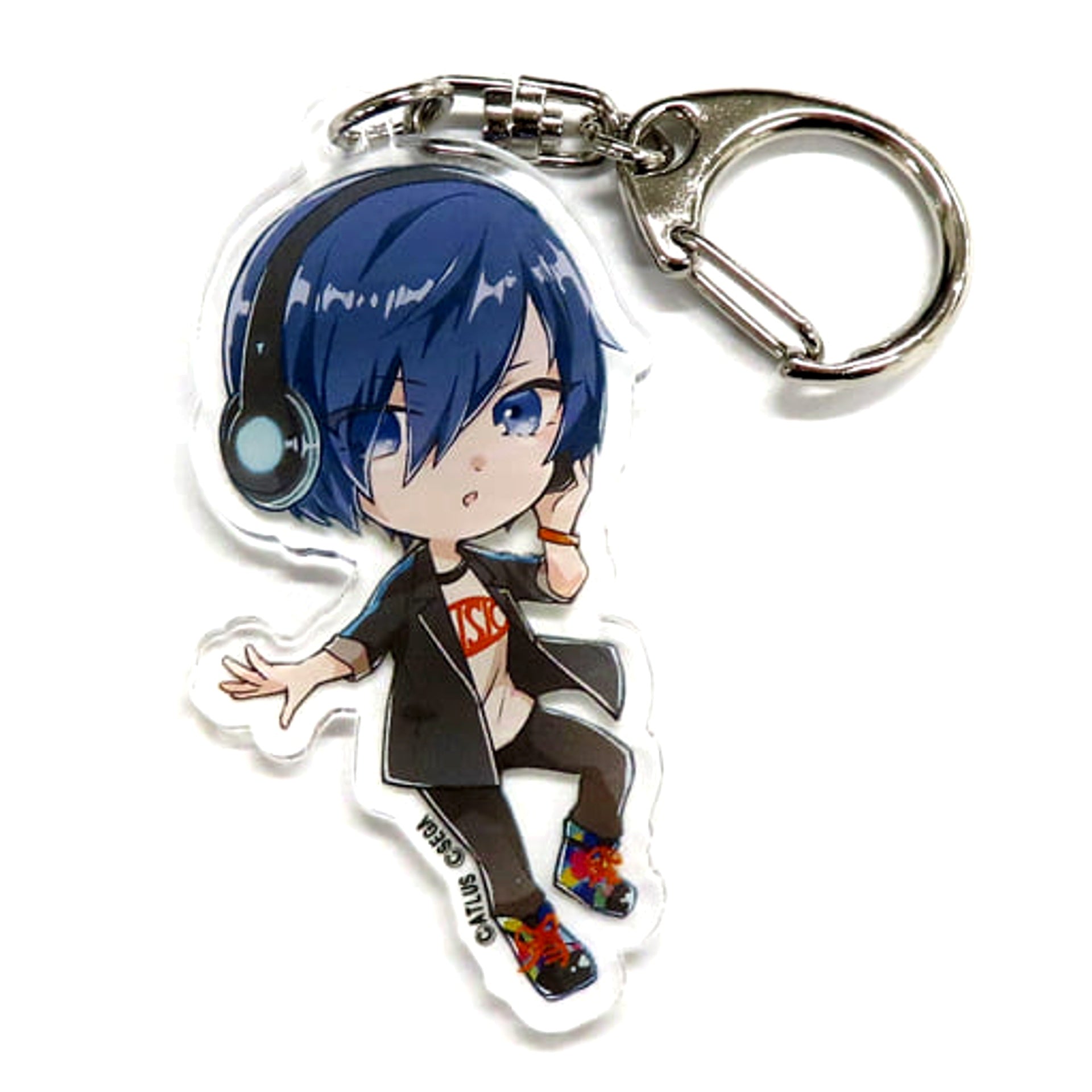 Persona 3: Dancing Moon Night Protagonist Chibi Acrylic Keychain Keychains [USED]