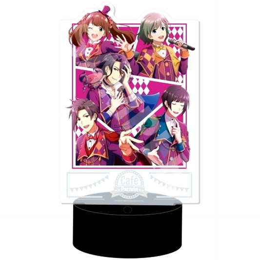 Cafe Parade 10. The Idolmaster SideM LED Big Acrylic Stand [USED]