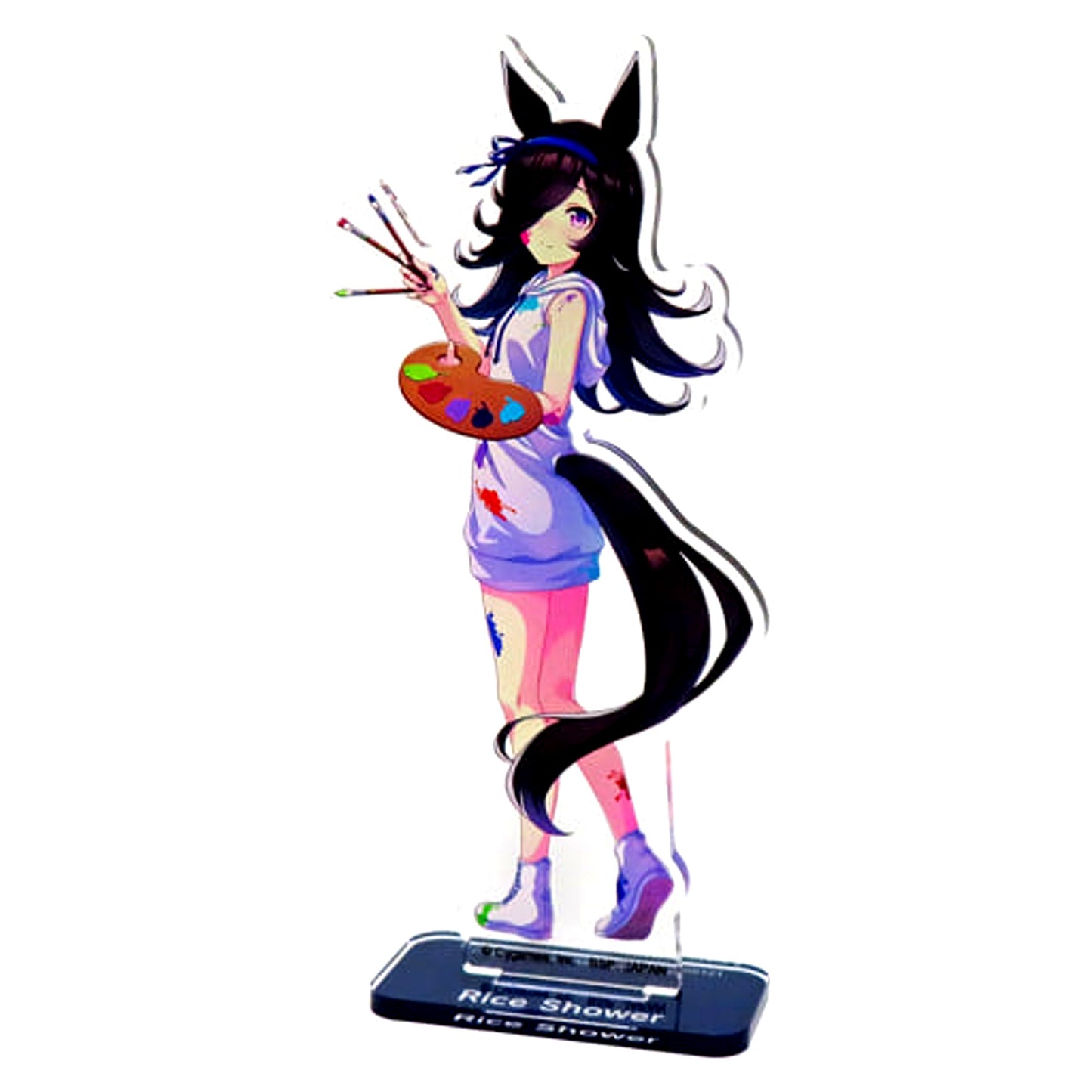 Rice Shower Umamusume Pretty Derby Stand Big Acrylic Plate Painter Style Namco Limited [USED]
