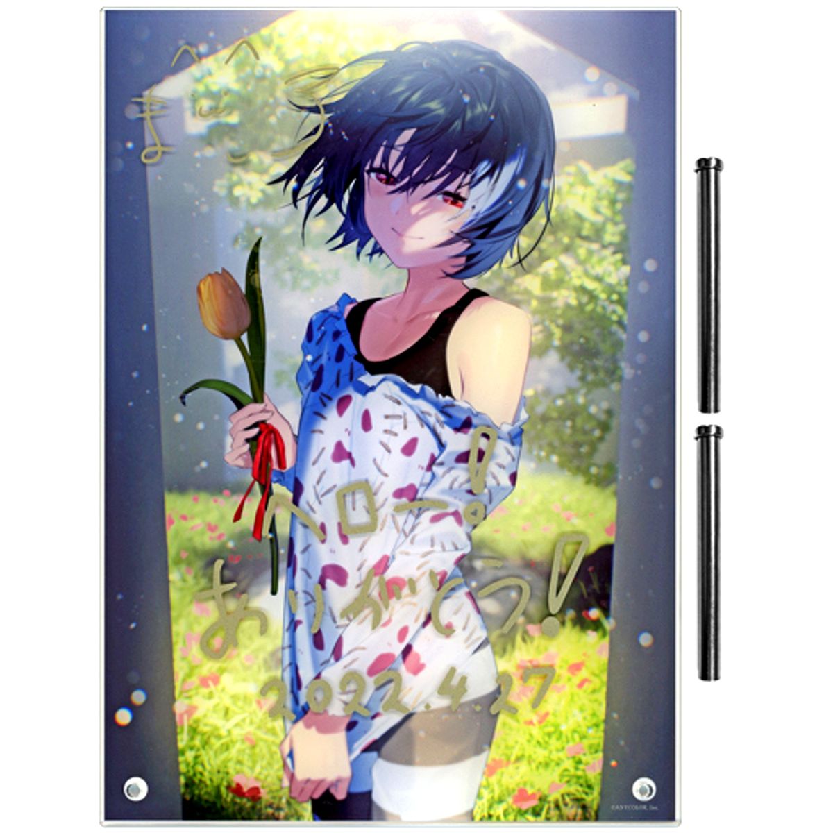 Mashiro Acrylic Panel Virtual YouTuber Nijisanji Birthday 2022 [USED]