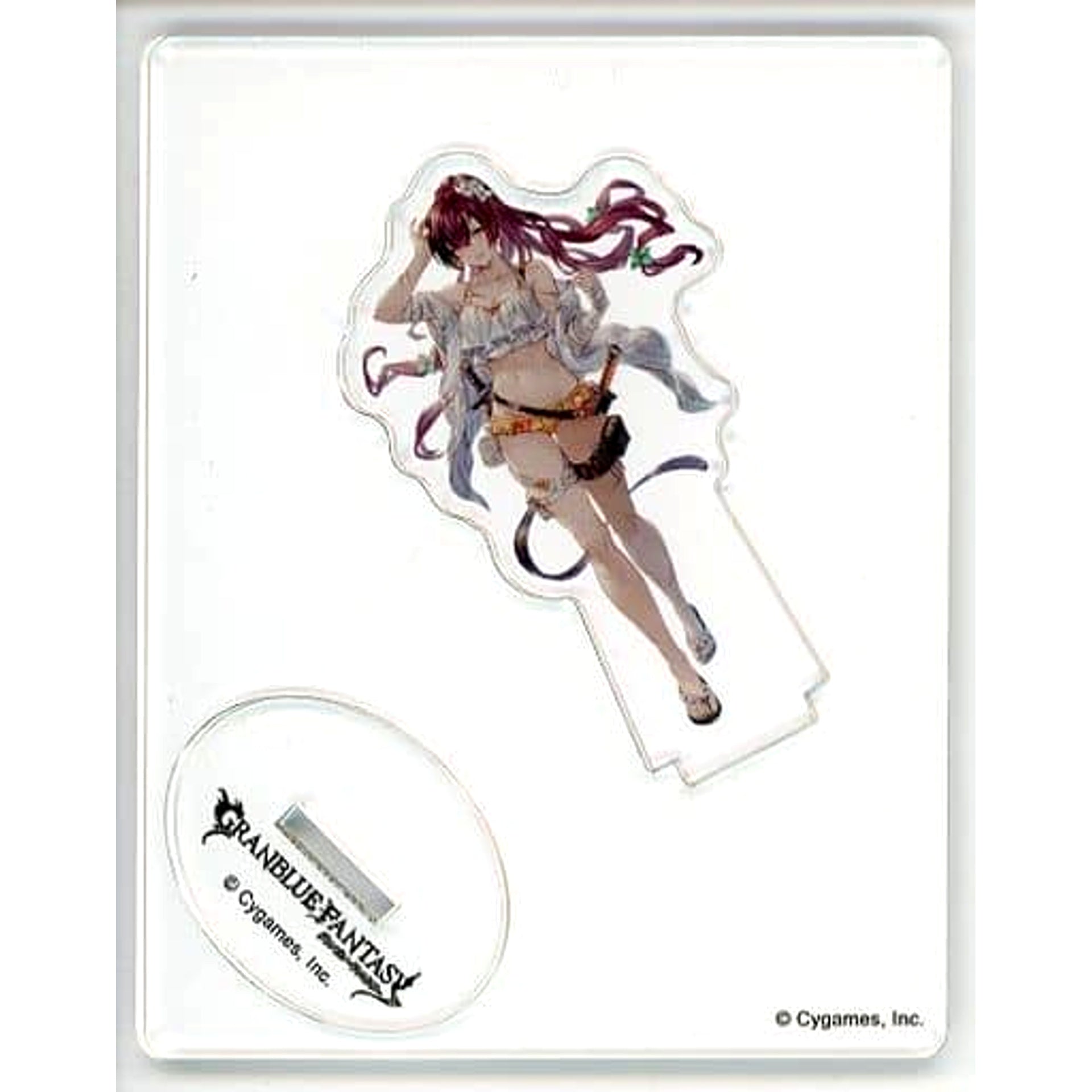 Granblue Fantasy Megu Swimsuit & Yukata Character Acrylic Stand 2022 Granblue Fantasy Extra Festival 2022 Limited Acrylic Stands [USED]