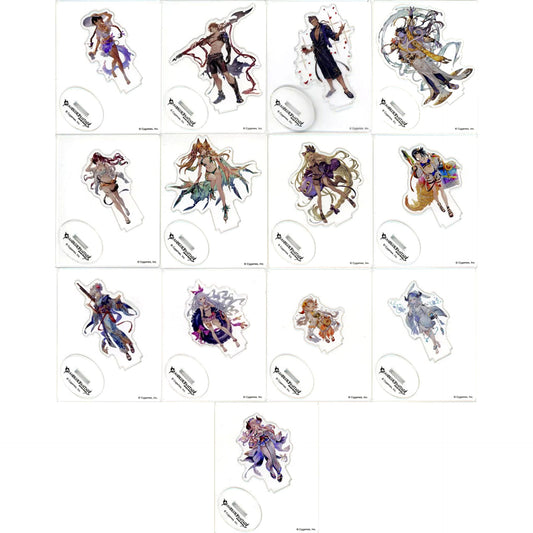 Granblue Fantasy Tabina & Others Swimsuit & Yukata Character Acrylic Stand 2022 Granblue Fantasy Extra Festival 2022 Limited All 13 Types Set Acrylic Stands [USED]