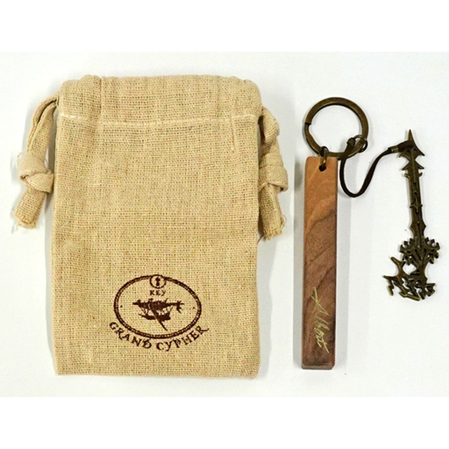Albert GRANBLUE FANTASY Room Keychain with Drawstring Bag Granblue Extra Fes 2022 [USED]