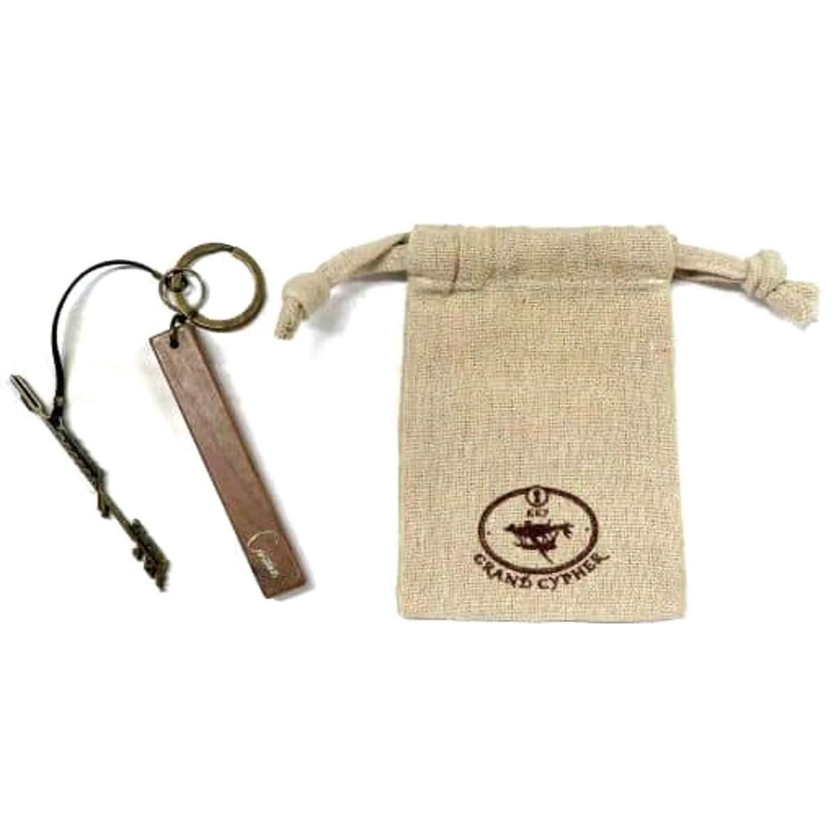 Granblue Fantasy Cassius Room Keychain With Drawstring Bag Granblue Fantasy Extra Festival 2022 Limited Keychains [USED]