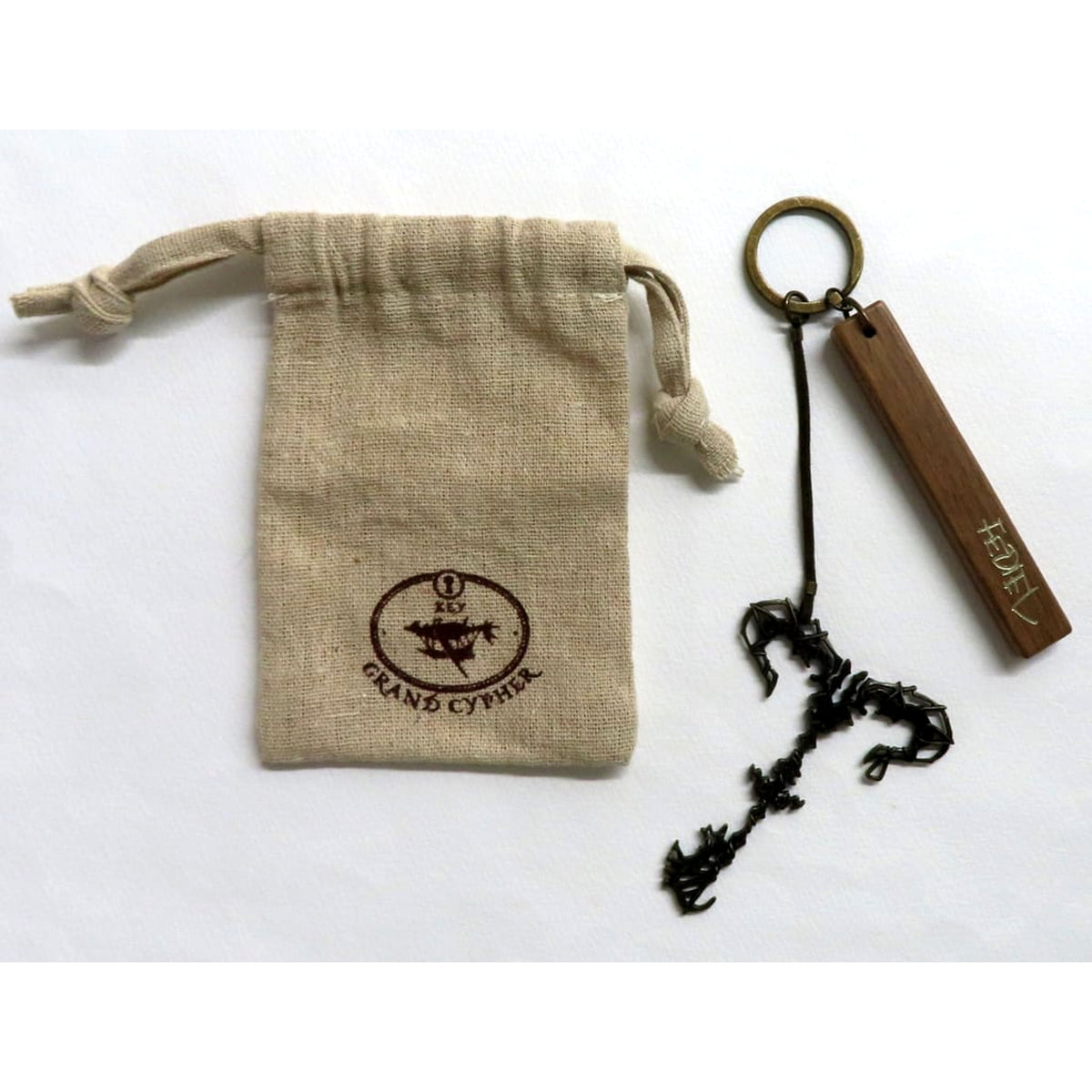 Granblue Fantasy Fediel Room Keychain With Drawstring Bag Granblue Fantasy Extra Festival 2022 Limited Keychains [USED]