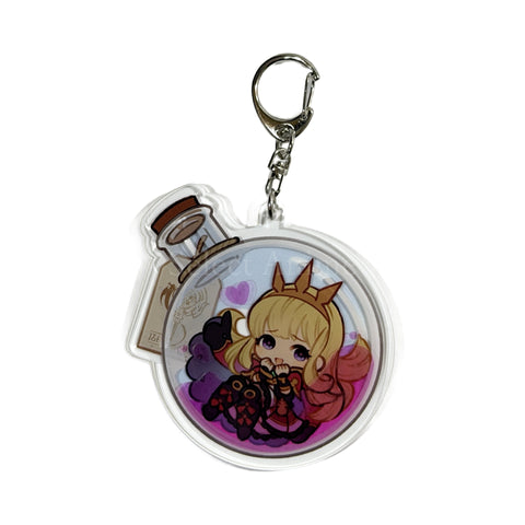 Granblue Fantasy Cagliostro Reversible Acrylic Keychain Granblue Fantasy Extra Festival 2022 Limited Keychains [USED], photo 1