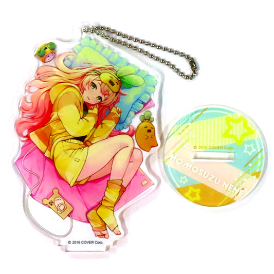 Momosuzu Nene Hololive x Cap Tore Acrylic Stand Keychain Costume 2 Ichigo Kagawa Illustration [USED]