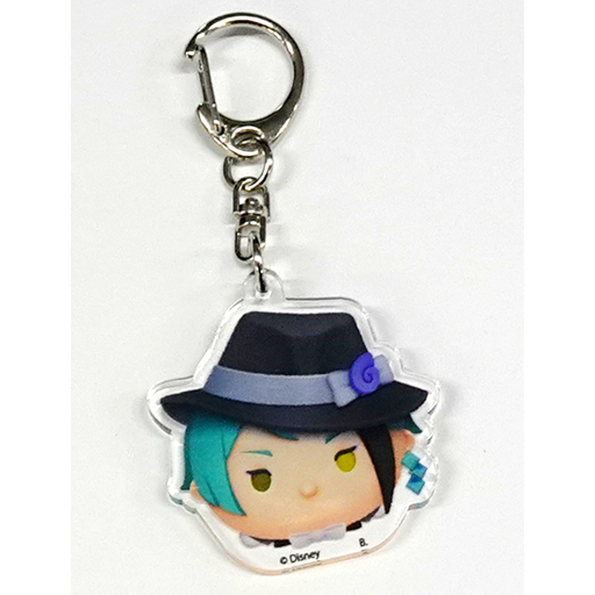 Jade Leech Disney Twisted-Wonderland Hapikuro! Tsum Tsum Acrylic Keychain [USED]