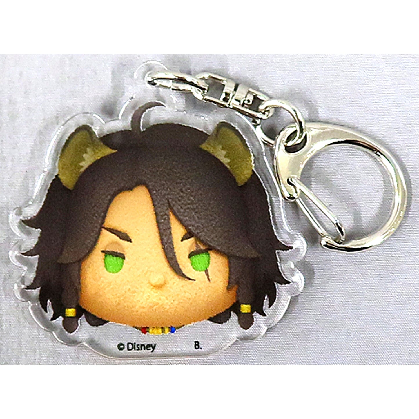 Leona Kingscholar Disney Twisted-Wonderland Hapikuro! Tsum Tsum Acrylic Keychain [USED]