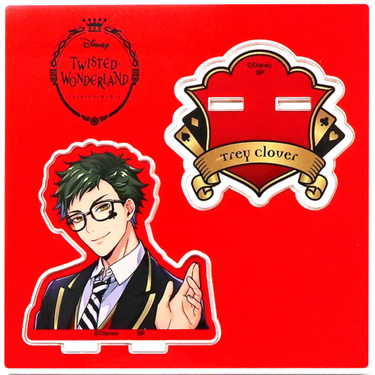 Trey Clover Acrylic Stand LN Art 2 Disney Twisted-Wonderland LINE Official Stamp Art Fair [USED]