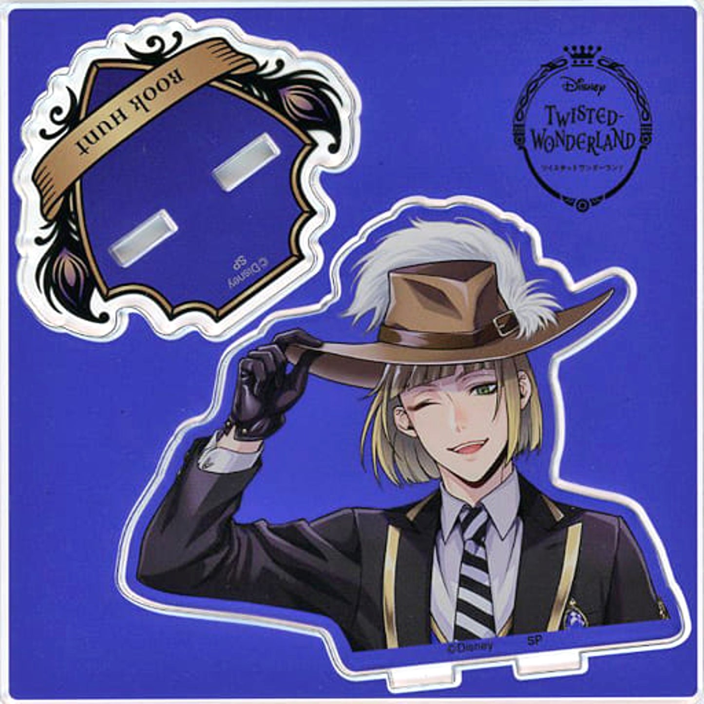 Disney Twisted-Wonderland Rook Hunt Acrylic Stand LINE Official Sticker Art Fair LINE Art 2 Acrylic Stands [USED]