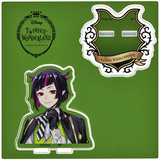 Lilia Vanrouge LN Art 2 Disney Twisted Wonderland Acrylic Stand LINE Official Stamp Art Fair [USED]