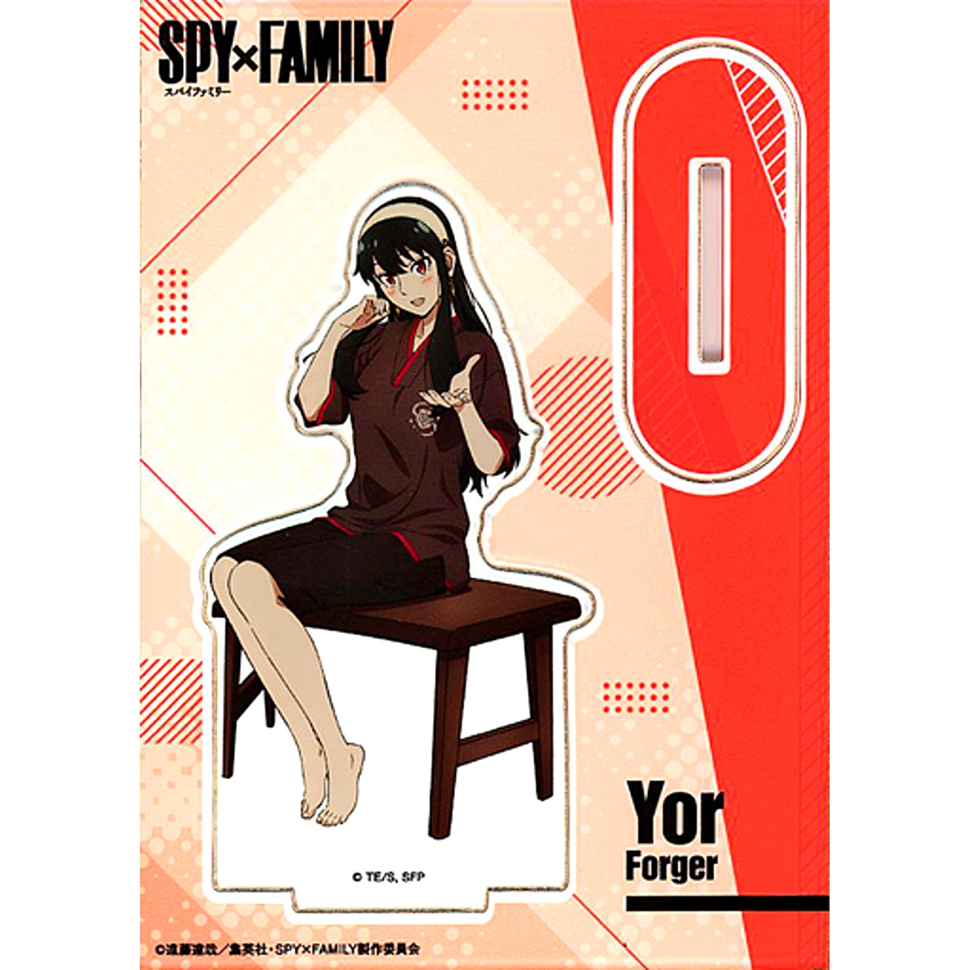 Yor Forger SPY x FAMILY x Gokurakuyu RAKU SPA Holiday EXTRA MISSION Acrylic Stand [USED]