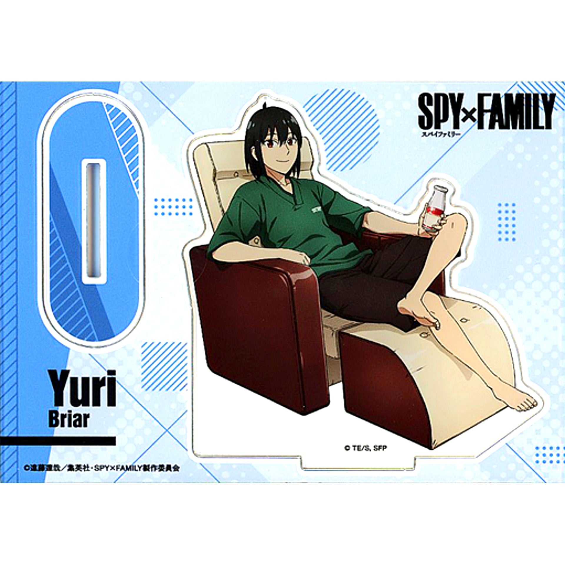 Yuri Briar Spy x Family x Gokurakuyu Raku Spa Holiday Extra Mission Show Off Your Close Family in the Bath Acrylic Stand [USED]