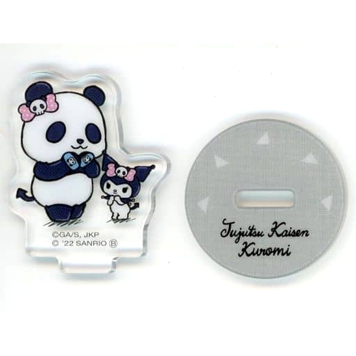 Jujutsu Kaisen x Sanrio Characters Panda & Kuromi Blind Acrylic Stand Acrylic Stands [USED]