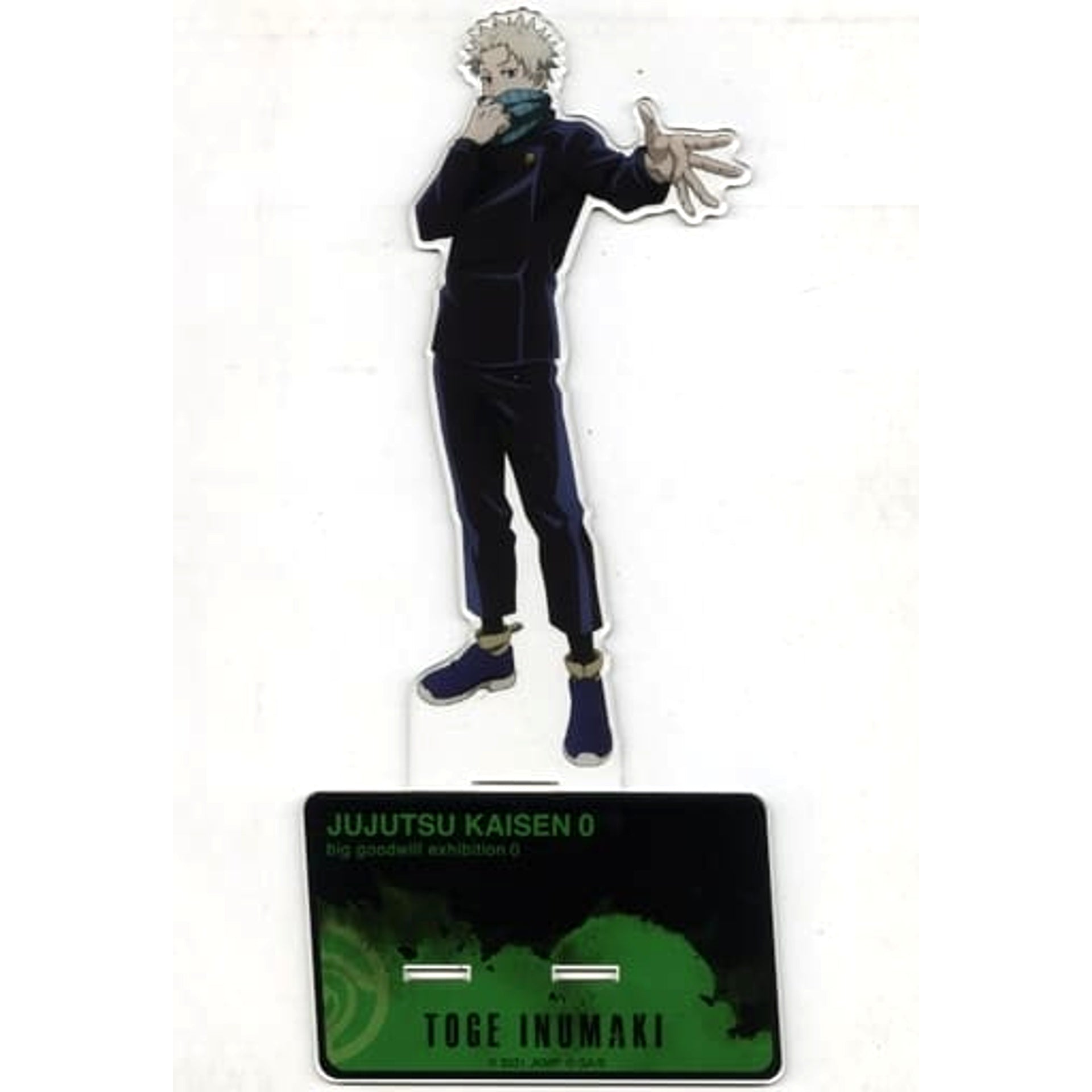 Jujutsu Kaisen 0 Toge Inumaki Cinemascope Acrylic Stand Daikouryu Exhibition 0 Limited Acrylic Stands [USED]