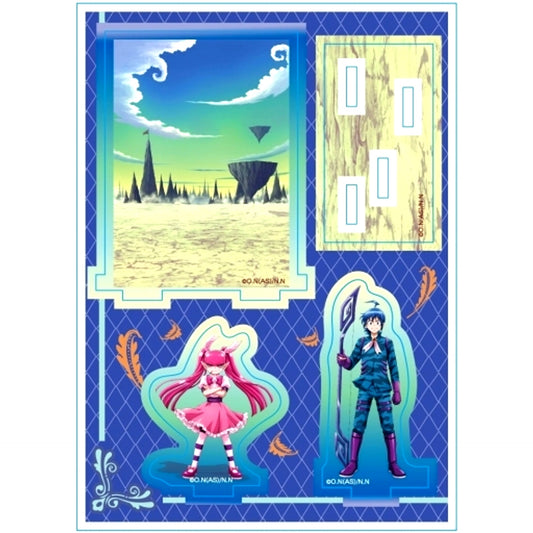 Iruma-kun & Bachiko Barbatos Acrylic Stand Welcome to Demon School! Iruma-kun [USED]
