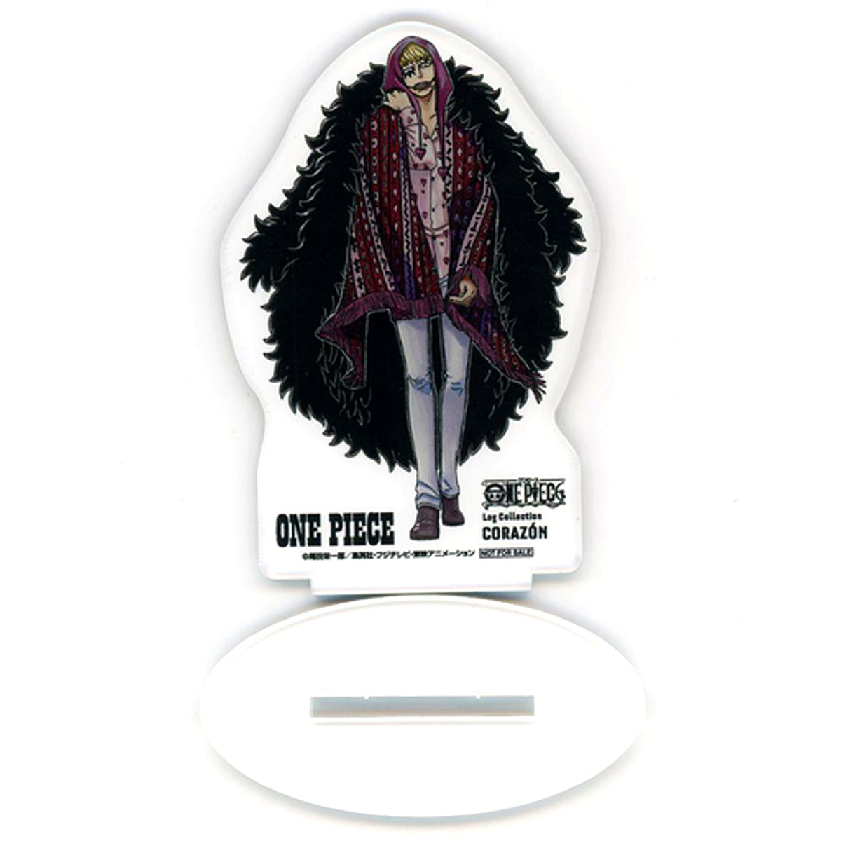 Corazon One Piece DVD Log Collection CORAZON Amazon Bonus Original Acrylic Stand [USED]