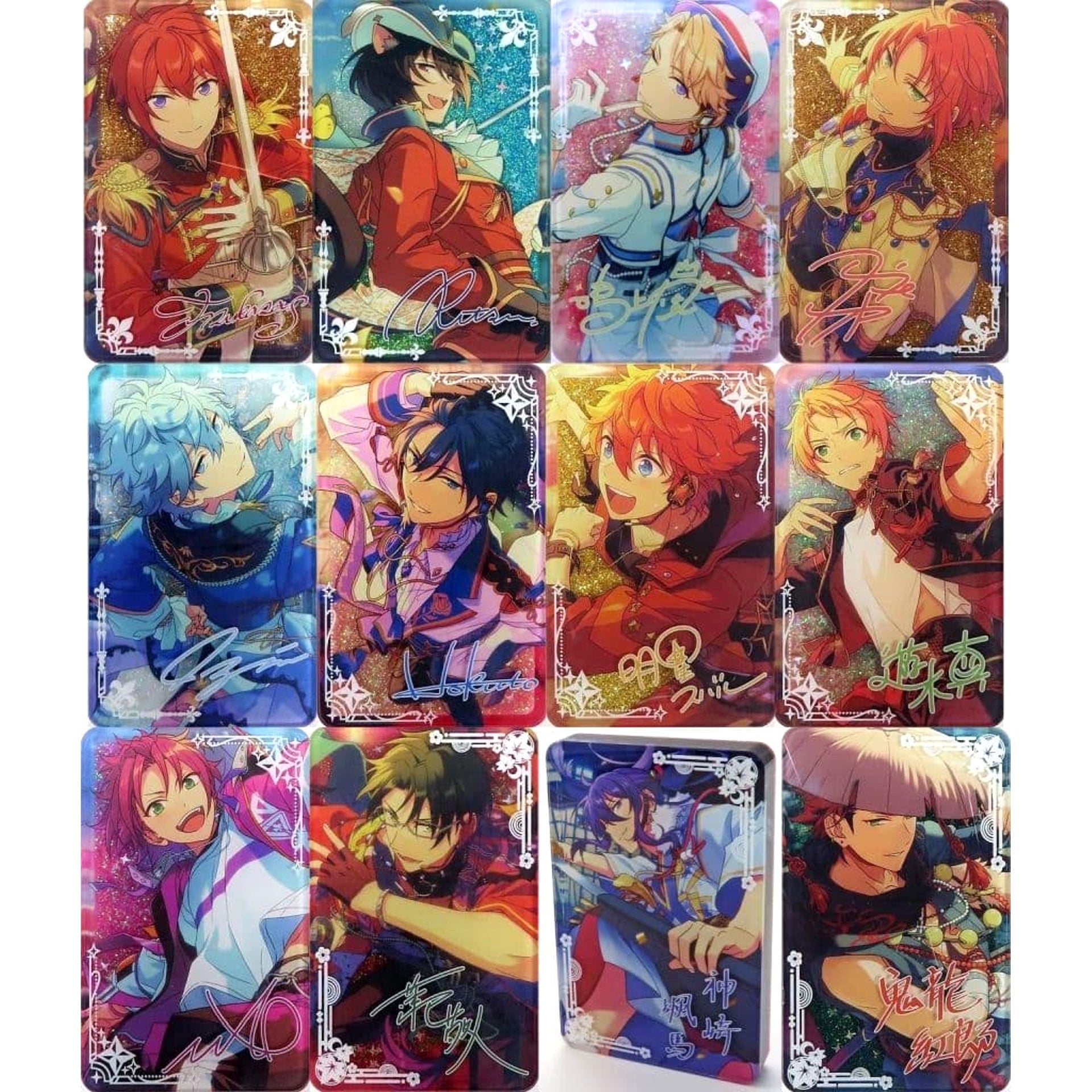 Ensemble Stars!! Tsukasa Suo & Others All 12 Types Set Quicksand Colotta Trading Acrylic Plate Vol.2 Group B China Limited Acrylic Stands [USED]
