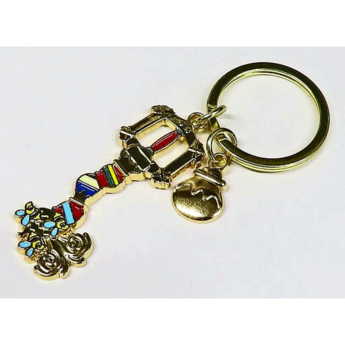 Honey Treacle Kingdom Hearts 20th Anniversary Ichiban Kuji H Prize Keyblade Charm Collection [USED]