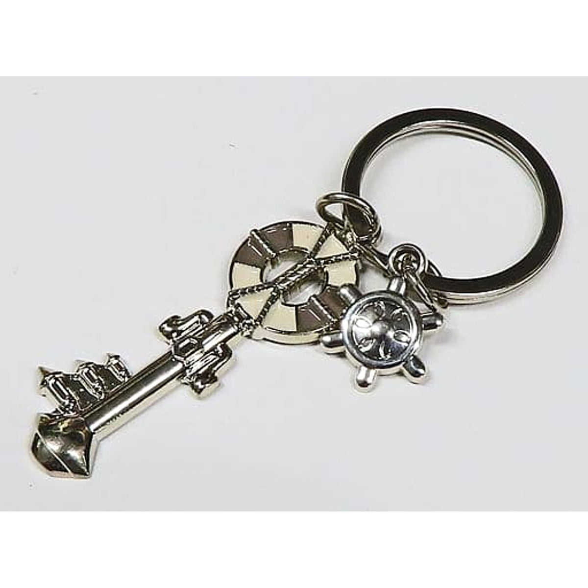 Kingdom Hearts Monochrome Ichiban Kuji 20th Anniversary Keyblade Charm Collection Prize H [USED]