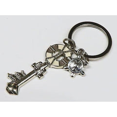 Kingdom Hearts Monochrome Ichiban Kuji 20th Anniversary Keyblade Charm Collection Prize H [USED]