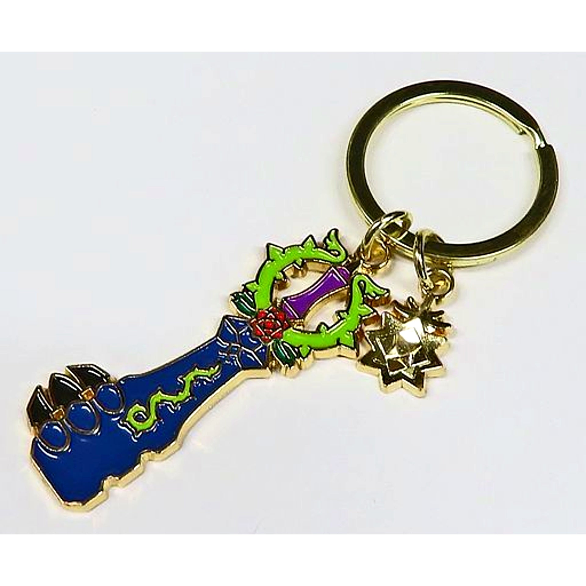 Rumbling Rose Kingdom Hearts 20th Anniversary Ichiban Kuji H Prize Keyblade Charm Collection [USED]